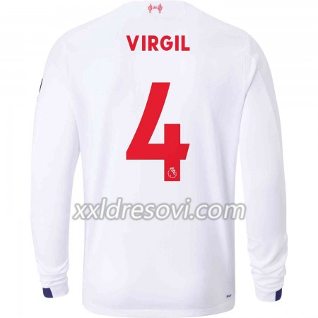Liverpool Virgil van Dijk 4 Drugi Nogometni Dres 2019-2020 Dugim Rukavima